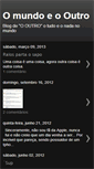 Mobile Screenshot of mundoeoutro.blogspot.com