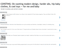 Tablet Screenshot of coveting.blogspot.com
