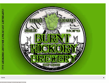 Tablet Screenshot of burnthickorybrewery.blogspot.com