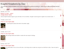 Tablet Screenshot of kraphti-dez-kreations.blogspot.com