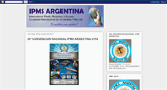 Desktop Screenshot of ipmsargentina.blogspot.com