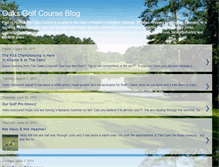Tablet Screenshot of oaksgolfcourse.blogspot.com