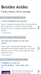 Mobile Screenshot of besidesasides.blogspot.com