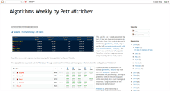 Desktop Screenshot of petr-mitrichev.blogspot.com