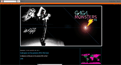 Desktop Screenshot of gagamonstersfc.blogspot.com