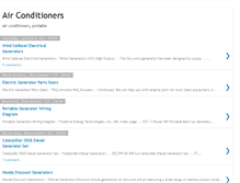 Tablet Screenshot of air-conditioners.blogspot.com
