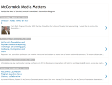 Tablet Screenshot of mccormickmediamatters.blogspot.com