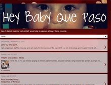 Tablet Screenshot of heybabyquepaso.blogspot.com