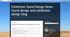 Desktop Screenshot of exhibitionstanddesignnews.blogspot.com