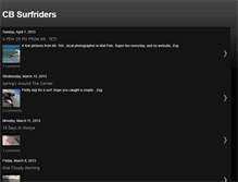 Tablet Screenshot of cbsurfriders.blogspot.com