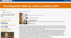 Desktop Screenshot of judaismo-enciclopedia.blogspot.com