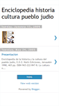 Mobile Screenshot of judaismo-enciclopedia.blogspot.com