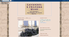 Desktop Screenshot of lavendelsfranskeblog.blogspot.com