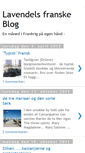 Mobile Screenshot of lavendelsfranskeblog.blogspot.com