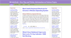Desktop Screenshot of bkinfodesk.blogspot.com