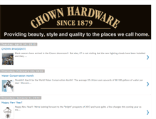 Tablet Screenshot of chownhardware1879.blogspot.com