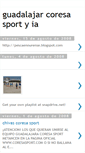 Mobile Screenshot of guadalajaracoresasport.blogspot.com