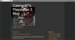 Desktop Screenshot of caliman87-ps3.blogspot.com
