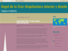 Tablet Screenshot of angeldelacruzarquitecturainterior.blogspot.com