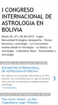 Mobile Screenshot of congresodeastrologiabolivia.blogspot.com