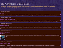 Tablet Screenshot of coolgabe.blogspot.com