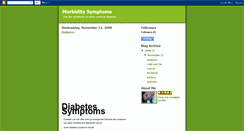Desktop Screenshot of morbiditysymptoms.blogspot.com