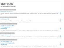 Tablet Screenshot of irish-forums.blogspot.com
