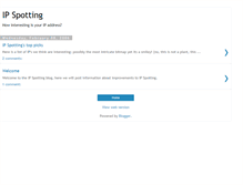 Tablet Screenshot of ipspotting.blogspot.com
