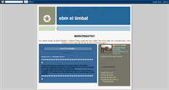 Desktop Screenshot of ebm-eltimbal.blogspot.com