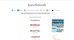 Desktop Screenshot of knewnetwork.blogspot.com