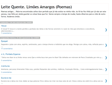 Tablet Screenshot of leitequentelimoesamargos.blogspot.com