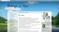 Desktop Screenshot of biologaemae.blogspot.com