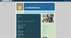 Desktop Screenshot of oimariateresicoi.blogspot.com