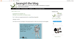 Desktop Screenshot of beangirldesign.blogspot.com