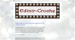 Desktop Screenshot of edinircrochevideos.blogspot.com