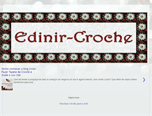Tablet Screenshot of edinircrochevideos.blogspot.com