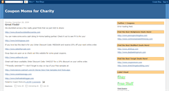 Desktop Screenshot of couponmomsforcharity.blogspot.com