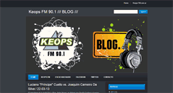 Desktop Screenshot of keopsfm.blogspot.com