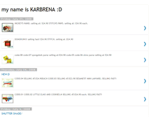 Tablet Screenshot of karbrena.blogspot.com