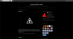 Desktop Screenshot of lancieri1994.blogspot.com