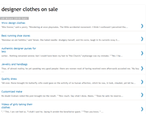Tablet Screenshot of designer-clothes-on-sale.blogspot.com