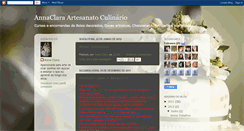 Desktop Screenshot of annaclaraartesanatoculinario.blogspot.com