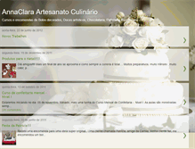 Tablet Screenshot of annaclaraartesanatoculinario.blogspot.com