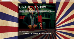 Desktop Screenshot of giratuttoshow.blogspot.com