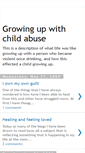 Mobile Screenshot of abusesurvivour.blogspot.com