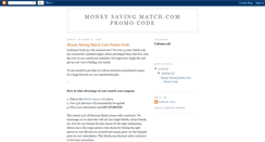 Desktop Screenshot of moneysavingmatchpromocode.blogspot.com