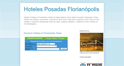Desktop Screenshot of hotelesenflorianopolis.blogspot.com