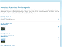 Tablet Screenshot of hotelesenflorianopolis.blogspot.com