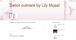 Desktop Screenshot of lily-musat.blogspot.com