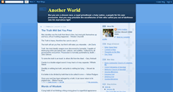 Desktop Screenshot of anotherworldblogger.blogspot.com